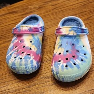 Tye Dye Crocs Unisex Size M7 W9